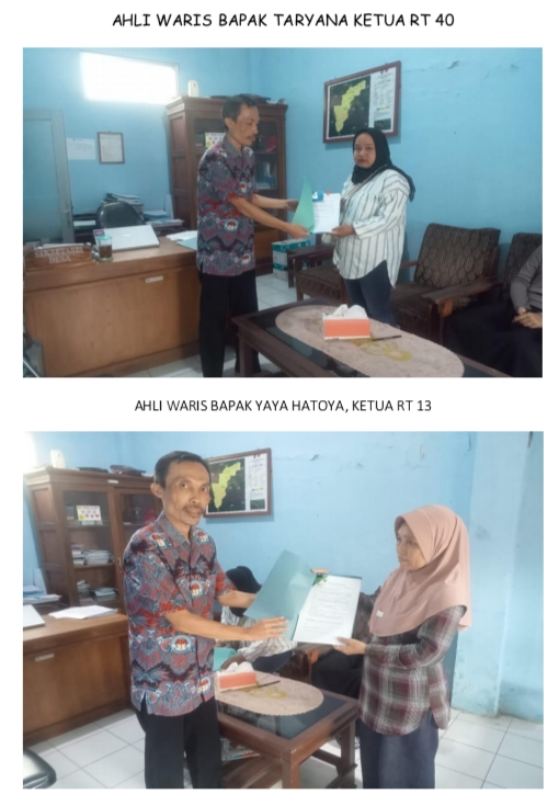 PENYERAHAN SANTUNAN BPJS KETENAGAKERJAAN