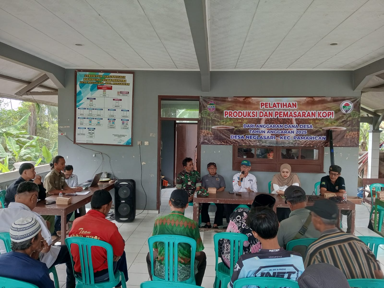 PELATIHAN PRODUKSI DAN PEMASARAN KOPI